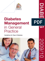 Diabetes Management in GP 09 PDF