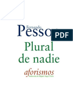 Pessoa Fernando - Plural de Nadie Aforismos