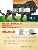 Sector - Roads and Highways Presented By: Anuj