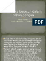 Senyawa Beracun Dalam Bahan Pangan