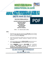 Jadual Peperiksaan Akhir Semester Januari 2016 PDF