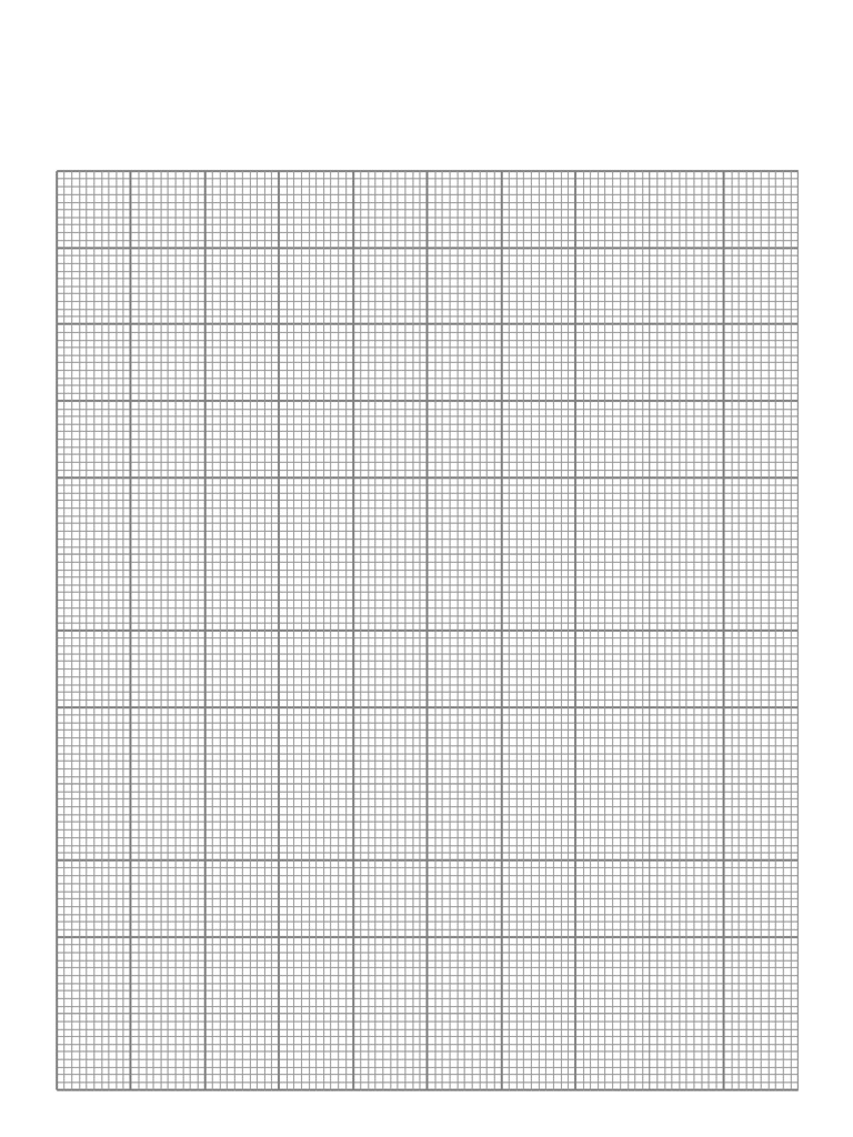 Graph Paper Template | PDF