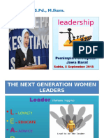 The Next Generation Women Leader (Pemudi Persis)