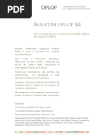 Boletim OPLOP 44