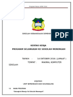 Kertas Kerja Selangkah Ke SMK 2016 Pasca