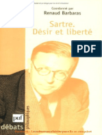 BARBARAS, R. Sartre - Désir Et Liberté