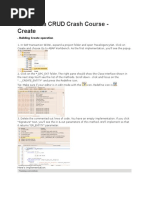 Odata CURD Operation