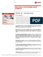 MAL - Malaysia and US Weekly Economic News Summary - 250113