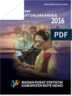 Kecamatan Rote Barat Dalam Angka 2016