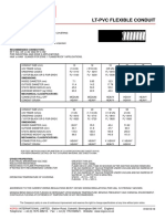 LT-PVC Flexible Conduit: Technical Data Sheet