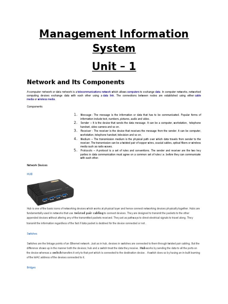 Management Information System | PDF
