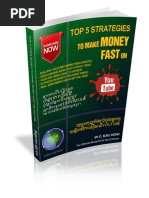 Download Top 5 Strategies To Make Money Fast With YouTube by Suku Hong SN321863355 doc pdf