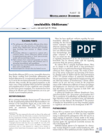 Bronchiolitis Obliteran