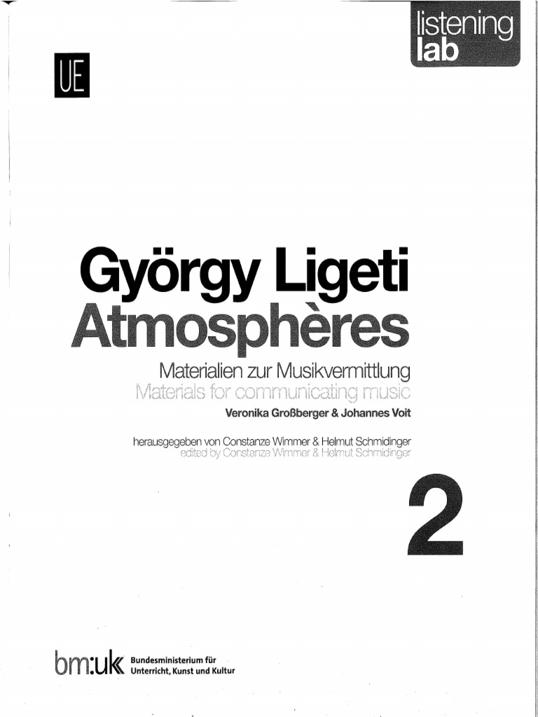 György Ligeti: Atmosphères オーケストラ(スコア) György Ligeti's Musical Odyssey | SECOND INVERSION