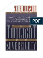 The Twilight of Sovereignty