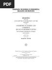 HOUSE HEARING, 113TH CONGRESS - MODERNIZING THE BUSINESS OF ENVIRONMENTAL REGULATION AND PROTECTION