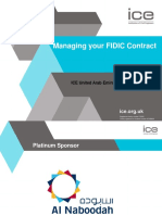 Managing FIDIC Contracts