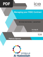 FIDIC Flow Chart | PDF | Arbitration | Civil Law (Legal System)