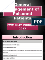 General Management of Poisoned Patients