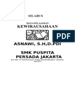 Cover Silabus RPP Wirausaha