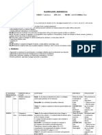 Planificacion Matemáticas