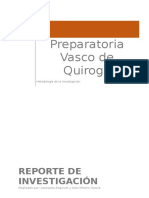 Reporte Investigación