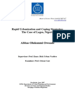 Rapid Urbanization and Coping Strategies-The Case of Lagos-Nigeria