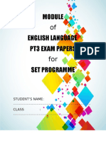 Of English Language Pt3 Exam Papers For Set Programme