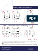 Wiring Diagram - Single-Phase Motors