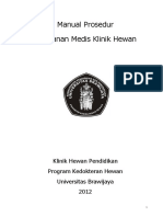 MP Pelayanan MEDIS Klinik Hewan PDF