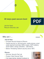 SecureBoot-20 Ways Past Secure Boot