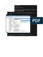 A Través Del Editor de Directivas de Grupo