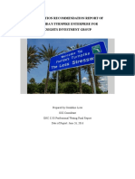Acquisition Recommendation Report of Florida'S Turnpike Enterprise For Knights Investment Group