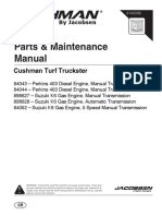 Parts e Maintenance Cushman Turf Truckster PDF
