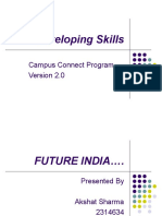 Developing Skills: Campus Connect Program