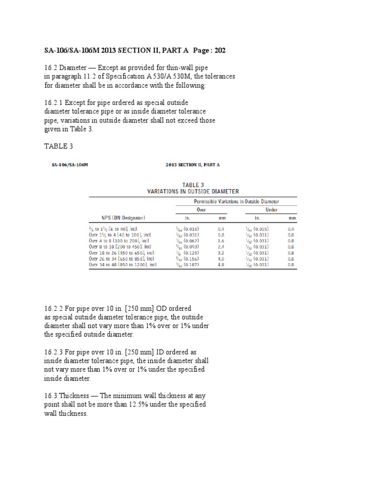 Pipe ovality tolerance 2 pages.doc Engineering Tolerance Pipe (Fluid Conveyance)
