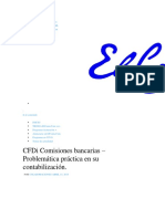 CFDi Comisiones Bancarias - Problemática Práctica en Su Contabilización. - El Conta Punto Com - HTML PDF