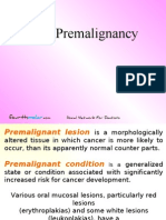 Oral Pre Malignancy Oral Medicine