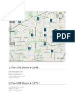 1 The UPS Store # 2596: 3308 PRESTON RD #350 PLANO, TX 75093-7471 Phone: (972) 964-0693 Distance: 1.28 Mi