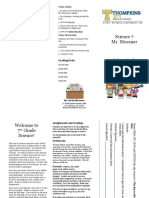 pamplet for open house 7th grade pdf