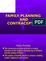 PLANNING FAMILY CONTRACEPTION