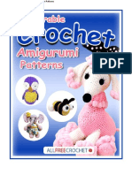 8 Adorable Crochet Amigurumi Patterns PDF