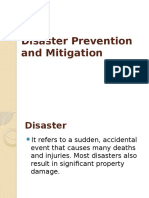 Disaster Prevention and Mitigation