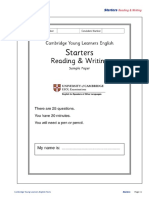 Yle Starters Readwrite 07 PDF