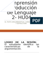 1a Texto Argumentativo - Estructura y Caracteri - Sticas