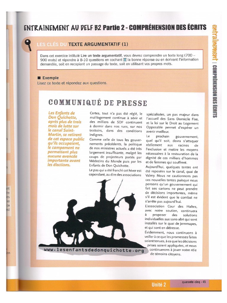 Texte Argumentatif Pdf