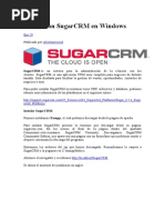 Instalación SugarCRM En