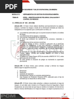 Tema 05 - Iperc - Identificacion de Peligros, Evaluacion y Control de Riesgos