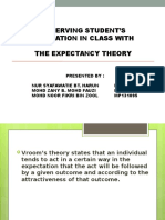 Expectancy Theory - UTM