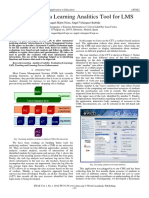 Evaluation of A Learning Analitics Tool For LMS